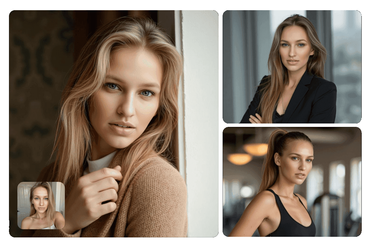 White woman Before and After